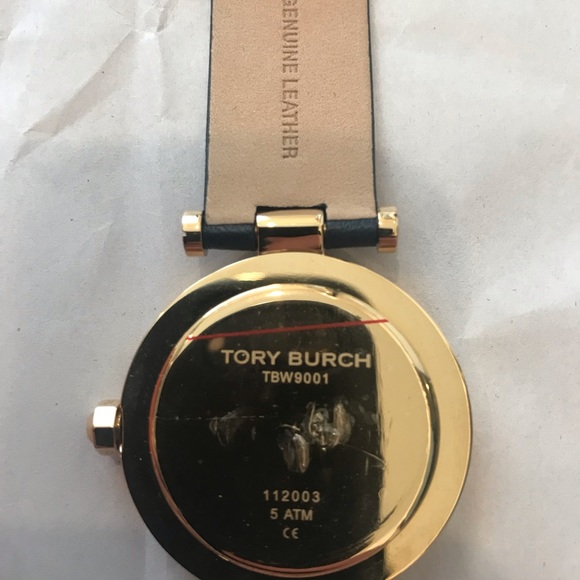 Tory Burch TBW 9001 Gold and Blue Watch